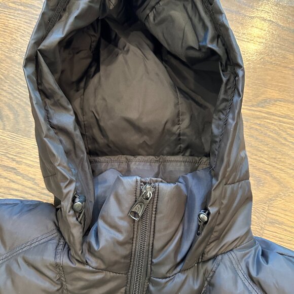 Women's Black Puffer Winter Jacket - Picture 5 of 13